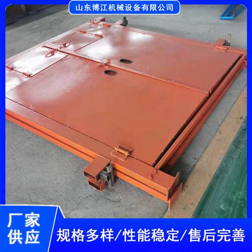 手动控制矿用无压风门 WY系列红外电动液压控制闭锁装置无压风门