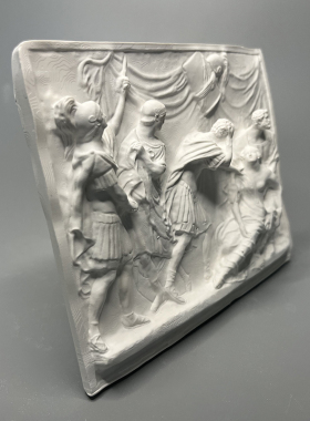 欧式复古罗马立体装饰画艺术扩香石膏像桌面装饰摆件生日礼物礼品