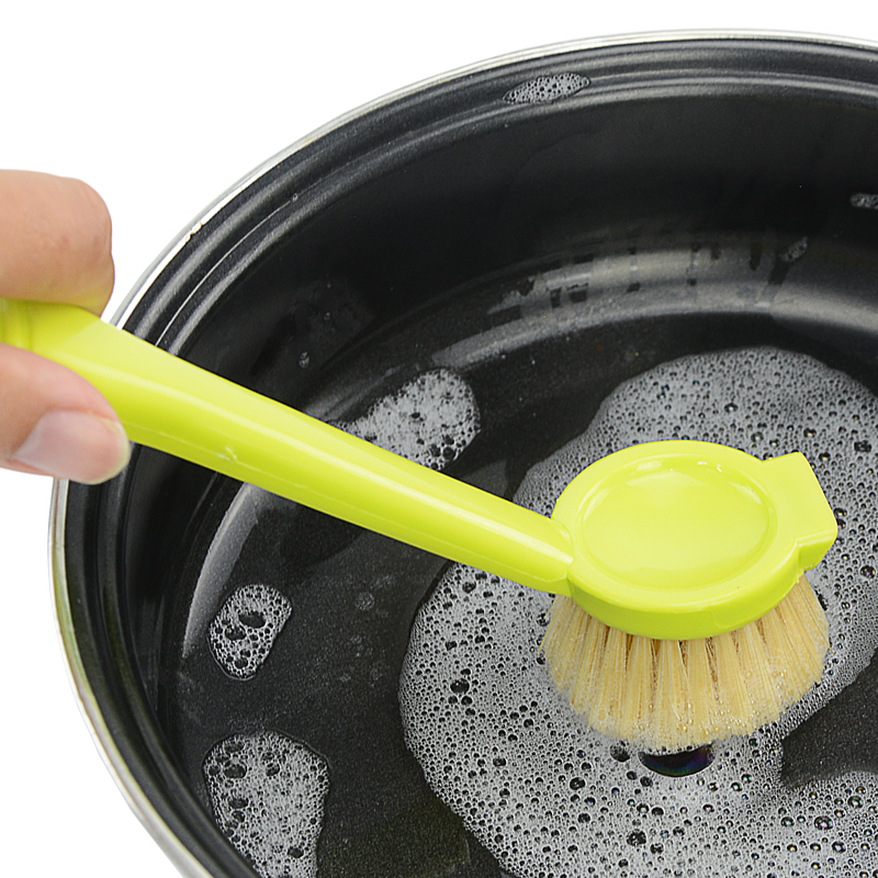 2支洗锅刷子不粘油椰棕锅刷厨房家用刷锅洗碗碟神器去污清洁工具