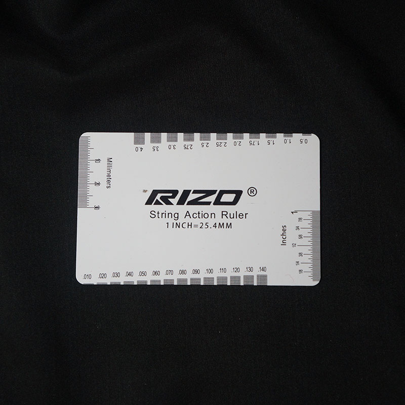 后浪器乐 RIZO弦高数据测量卡尺 吉他贝斯测量子弦距调琴维护尺