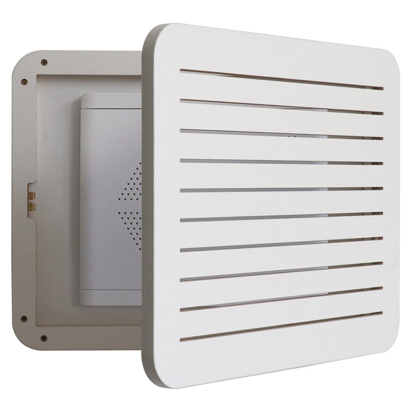 弱电箱装饰遮挡柜北欧简约创意多媒体箱盖板玄关壁挂超薄实木白板