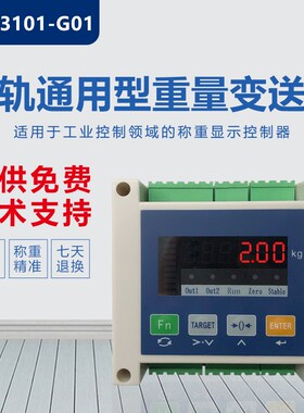 金威士XK3101-G01称重控制仪表485通讯继电器模拟量导轨高精度输