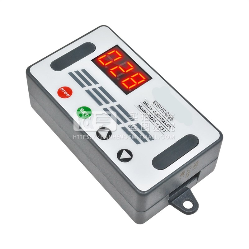 DDC-431 12V延时控制器模块 电路开关延迟触发断开循环时间继电器