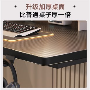 家用电竞桌子卧室简易书桌学生写字桌办公桌简约现代大 电脑桌台式