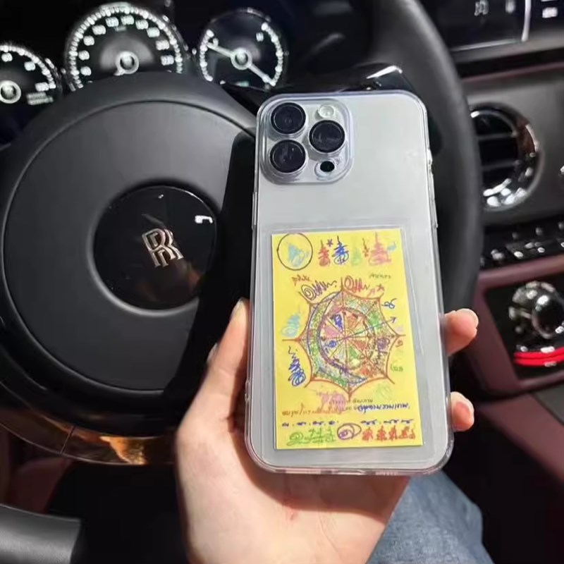 泰国特色 佛牌泽度金片手机贴纸手工彩色创意绘卡片装饰泽度金 庙