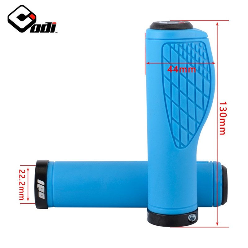 ODI山地自行车把套 人工肉球硅胶锁环防滑舒适握把小布折叠车把手
