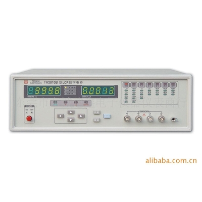 供应同惠TH2810B数字电桥LCR：0.1m Ω ～ 99.99MΩ(图)LCR电桥