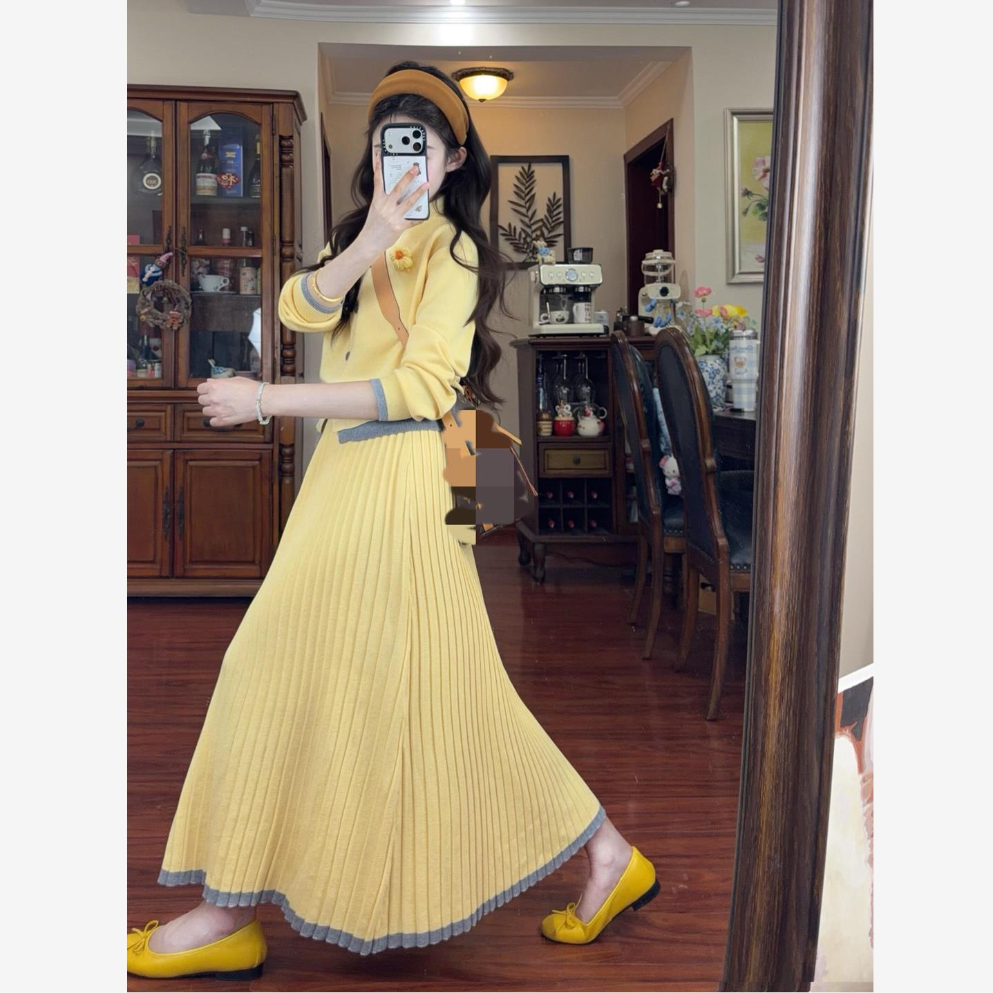 气质一整套ootd穿搭女装