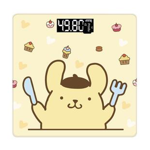 电子秤家用体重秤卡通可爱准确智能蓝牙身体脂肪秤女孩健康秤可充