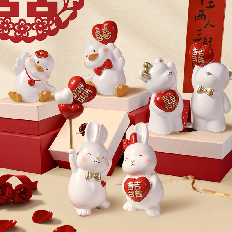 结婚礼物情侣摆件客厅玄关电视柜婚房布置创意新婚礼品送新人闺蜜,家居饰品,装饰摆件,淘宝优惠券,粉丝福利购,淘宝优惠卷