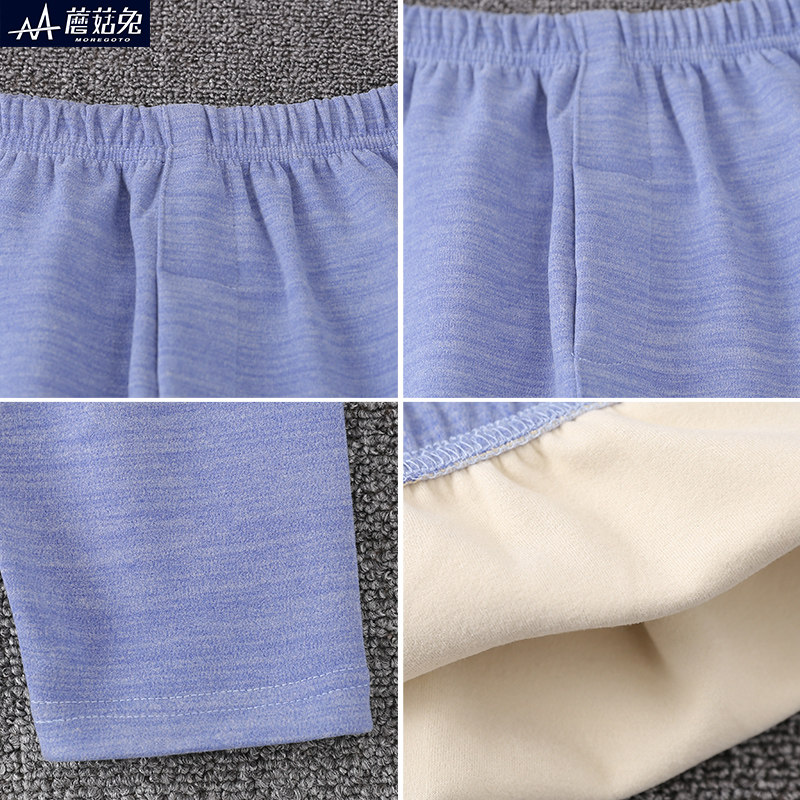 蘑菇兔胖男童德绒保暖裤内穿高腰加肥加大中大童儿童薄绒秋裤男孩,童装/婴儿装/亲子装,保暖裤,淘宝优惠券,粉丝福利购,淘宝优惠卷