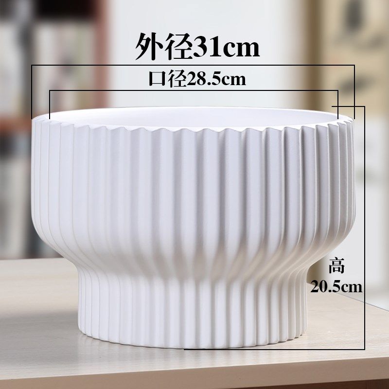 花盆陶瓷新款亚光北欧简约花盆特大号个性家用阳台绿植多肉观景盆,鲜花速递/花卉仿真/绿植园艺,花盆,淘宝优惠券,粉丝福利购,淘宝优惠卷