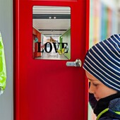 新款 饰画饰 饰亚克力镜面磁性墙贴装 磁性冰箱贴画装 饰镜子储物柜装