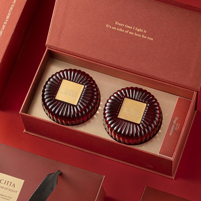 西苔香薰蜡烛结婚新婚高档礼盒红色喜庆创意藏诗生日礼物伴手礼,家居饰品,香薰蜡烛,淘宝优惠券,粉丝福利购,淘宝优惠卷