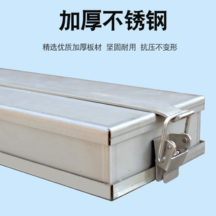 不锈钢压肉模具牛肉方砖盒肥牛盒牛羊肉卷高钙成型肉砖盒猪头肉盒