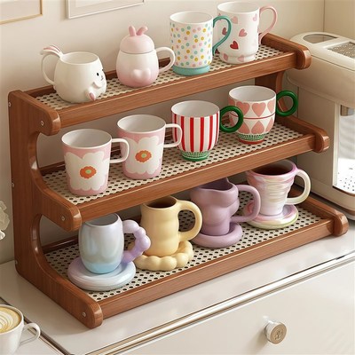 梯形置物架绿植飘窗阳台花架沥水多层收纳架阶梯式杯架桌面展示架