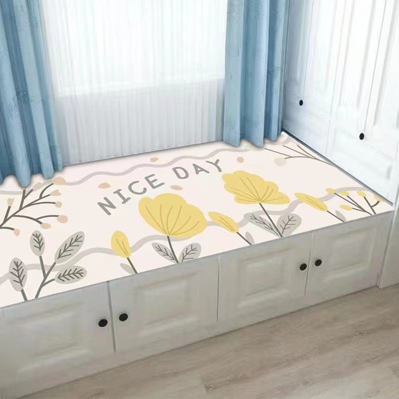 飘窗垫窗台垫子四季通用可爱卡通卧室床边地毯可自由裁剪可定做,居家布艺,床边毯,淘宝优惠券,粉丝福利购,淘宝优惠卷