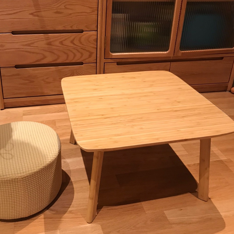 飘窗桌榻榻米小桌阳台日式矮茶桌儿童实木小方桌子禅意茶几飘窗几