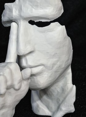 向左搞笑摆件招牌动作公司办公室装饰品摆件家居艺术雕塑书架摆设