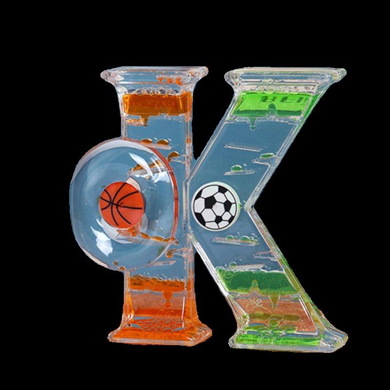 创意转动足球篮球水滴液体油滴沙漏计时器玩具男童摆件学生小礼物,家居饰品,桌面摆件,淘宝优惠券,粉丝福利购,淘宝优惠卷