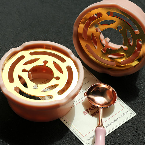 火漆印章熔炉 信封请柬手帐咕卡DIY火漆炉工具火漆勺火漆印章套装