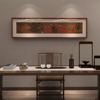 米亦堂x歌乐图 新中式唐宋代仕女图国画客厅餐厅琵琶琴房玄关挂画
