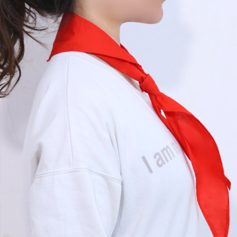 红领巾初中生大号纯棉柔软加长款全棉布1.5米成人大人通用红岭巾