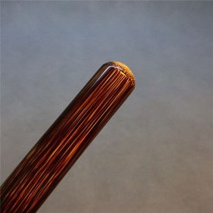 金丝竹手把件实心竹手把件文玩竹子把件玉竹棒高密度玉化金丝竹棍