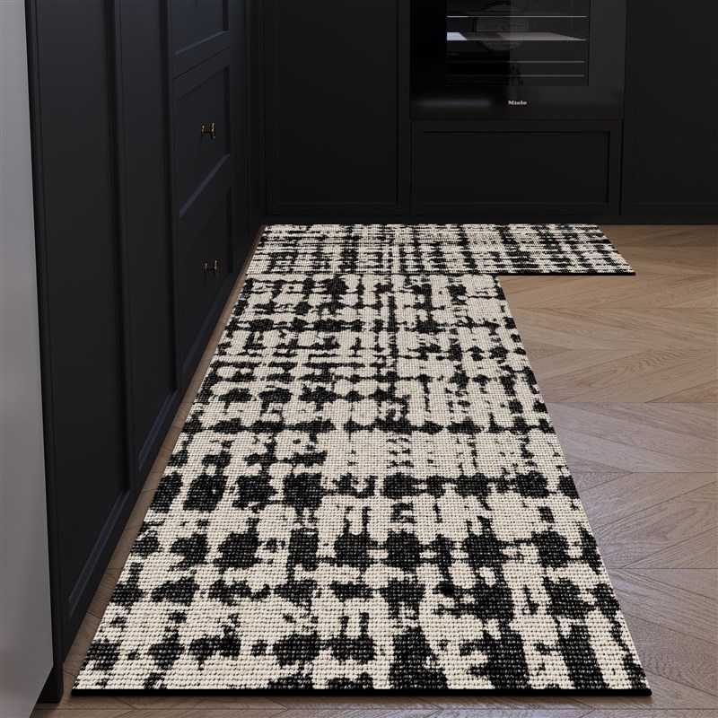 高端长条厨房地垫防油可擦免洗吸水地毯防滑脚垫防水垫子门口家用