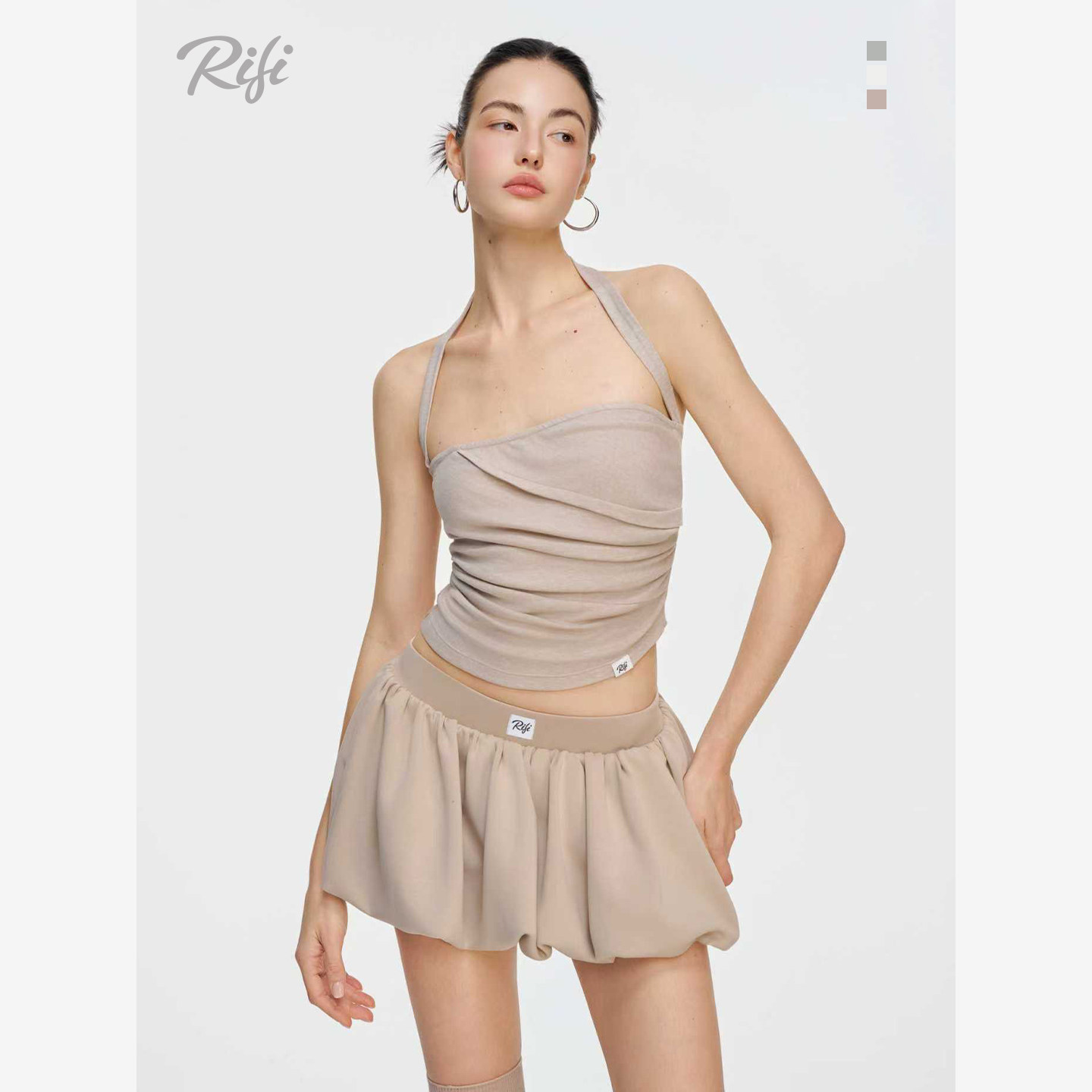 RIFI / "收腰针织背心"天丝羊毛瑜伽服运动健身高弹收腰修身背心,女装/女士精品,毛针织衫,淘宝优惠券,粉丝福利购,淘宝优惠卷