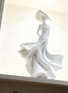 欧式魅影女神雕塑摆件客厅桌面装饰品树脂工艺品客厅玄关艺术摆设