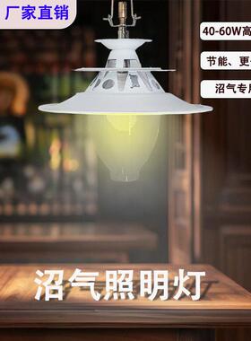 沼气灯家用养殖保温取暖灯防锈灯罩铸铁灯座鸡场猪场绿色能源气灯