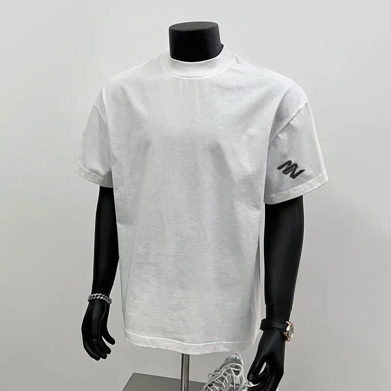 2025新款潮流简约印花纯棉夏季潮牌宽松短袖百搭T恤男生夏天衣服,男装,T恤,淘宝优惠券,粉丝福利购,淘宝优惠卷