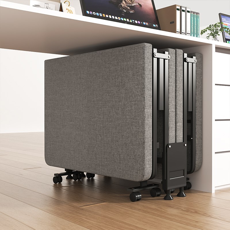 高端折叠床办公室午休躺椅单人床便携式陪护床简易行军床午睡神器