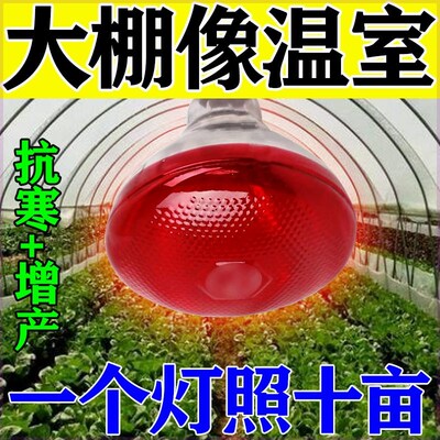 大棚增温灯植物补光灯保暖取暖灯增产仿太阳光植物花卉增温灯温室