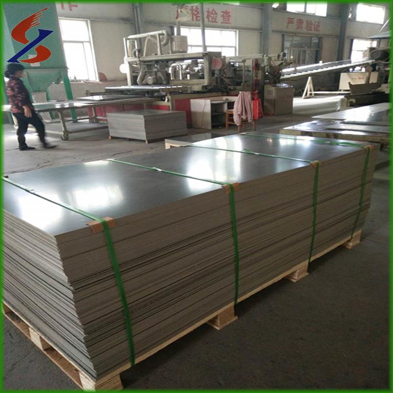 厂家外墙防腐喷涂用PVC板实心硬质灰色PVC塑料板3mm5mm