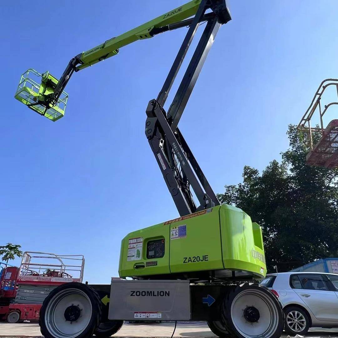 升降机曲臂车月租7000元14米型曲臂式作业平台高空车登高车