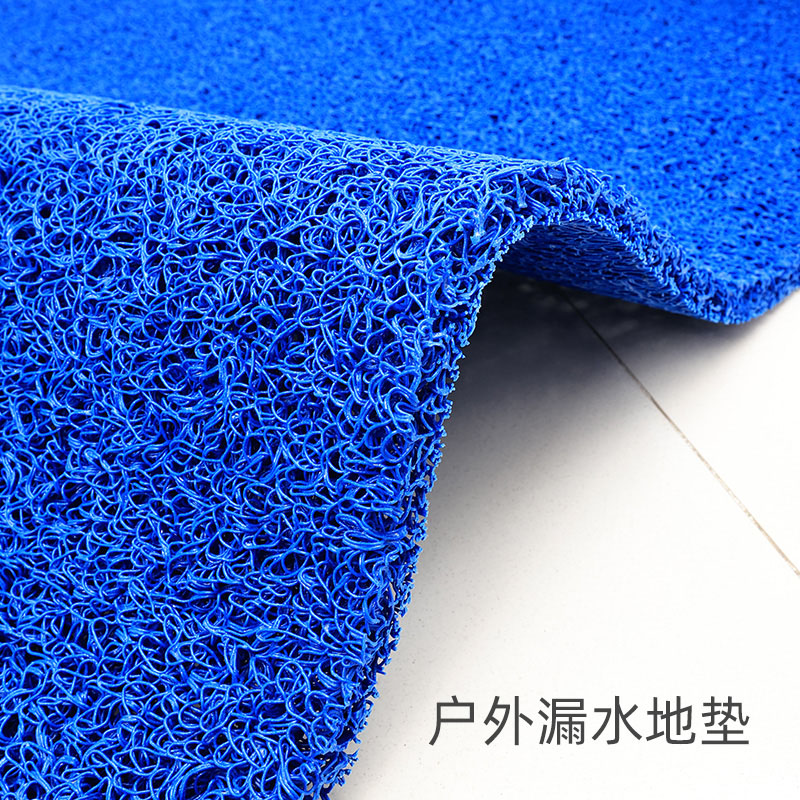 防滑地垫厨房厕所防滑垫浴室户外商用无底丝圈镂空防水垫地毯门垫