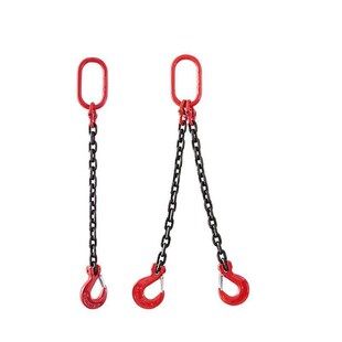 鼎红重链条吊索具吊钩吊环吊车吊勾挂钩G80锰钢吊链承重5吨*链条