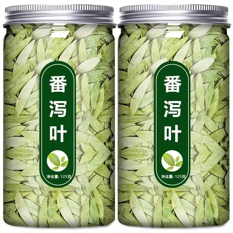 番泻叶官方旗舰店正品茶100包天然散装功的效润罐装肠茶泡水