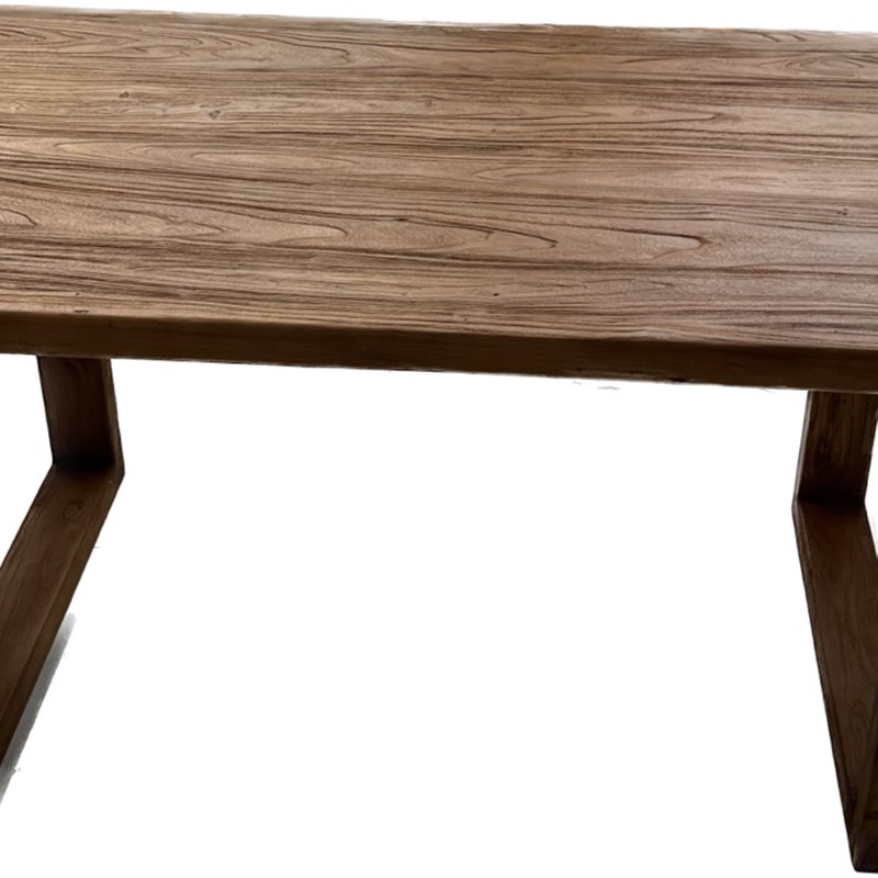 老榆木家用餐桌全实木茶桌简约现代茶几书桌办公桌电脑桌桌子定制