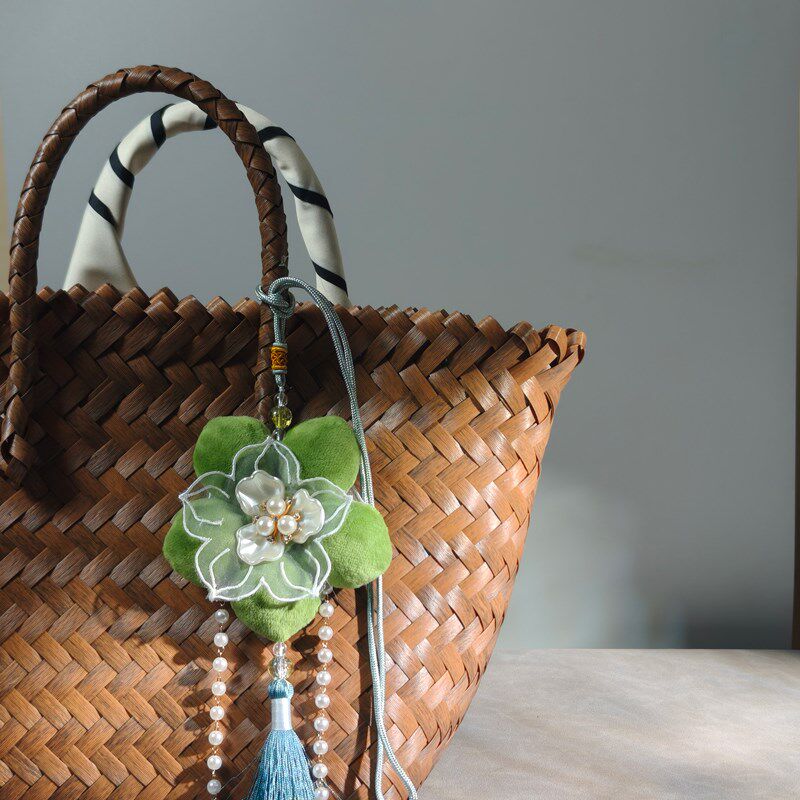 端午节朵挂件艾草香囊古风荷包车载内汉服平安符小孩儿童戴