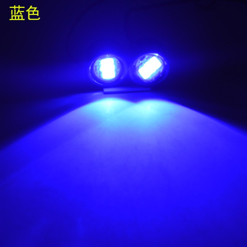 电动车尾灯爆闪改装彩灯led彩色螺丝灯电瓶车警示12v48v60v刹车灯