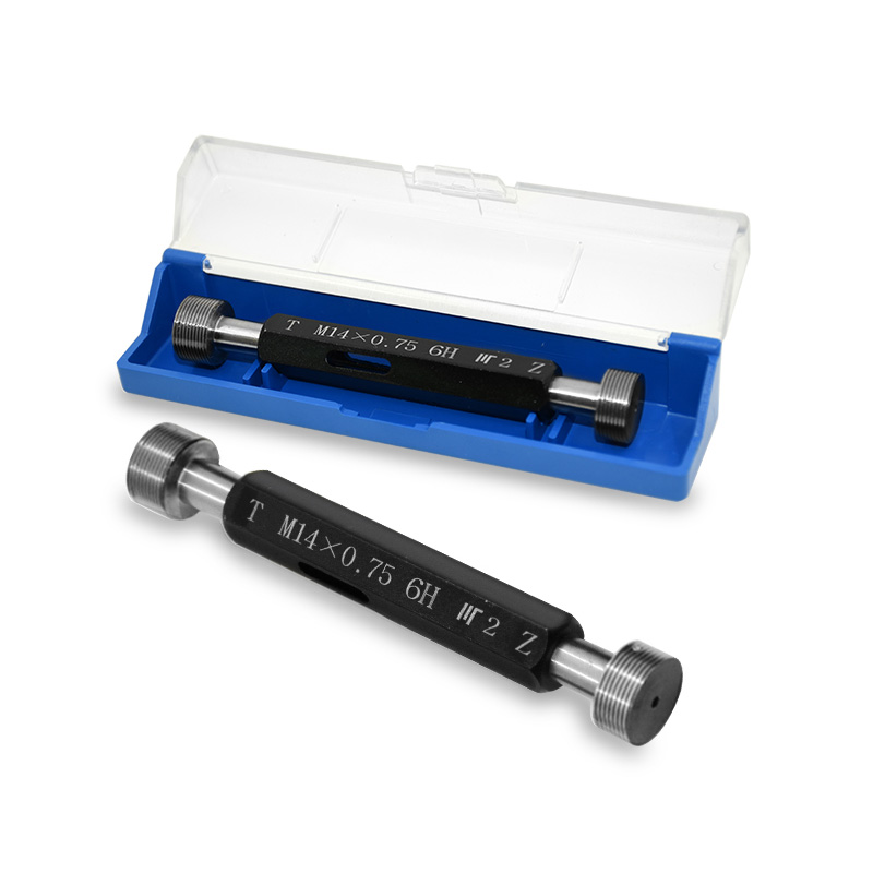 公制细牙螺纹塞规通止规套装内牙量规光滑高精度测量工具M11-M15