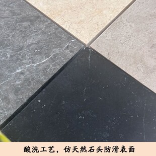 房地板石浴室下沉式板定制岩板石材大理石防滑石