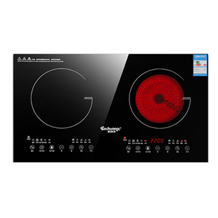 嵌入式 电磁炉灶家用节能大功率电池炉一体两用电磁灶镶嵌式