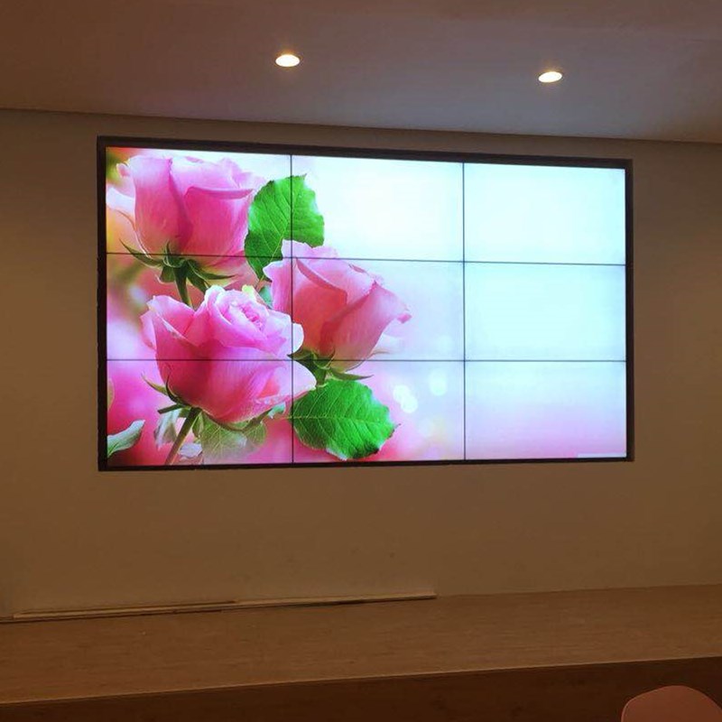 55 100寸LED液晶拼接屏音乐餐厅酒吧KTV显示器监控会议电视墙