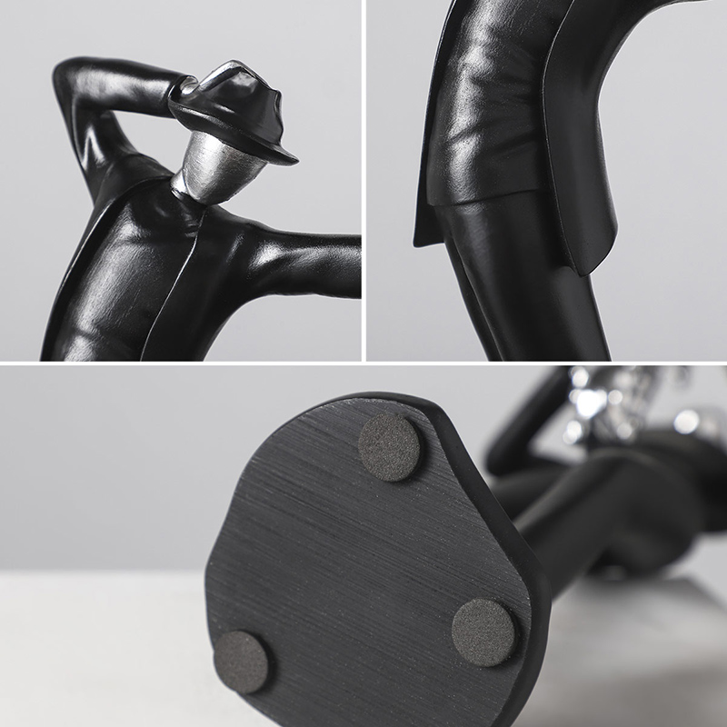 现代人物摆件家居客厅书房电视酒柜办公室桌面装饰工艺礼品摆饰摆