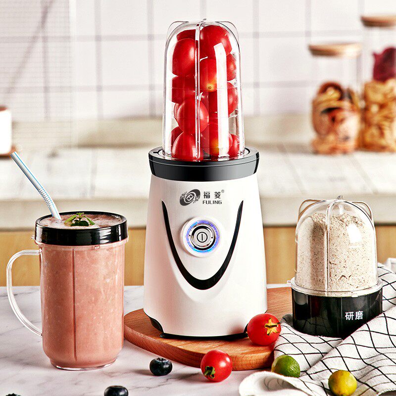 福菱榨汁机家用水果小型全自动果蔬料理搅拌豆浆打炸果汁机