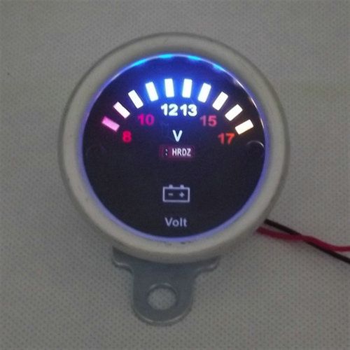 红日电子汽车 摩改装车用铝壳防水仪表 表